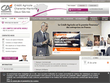 Tablet Screenshot of entreprises.ca-cmds.fr